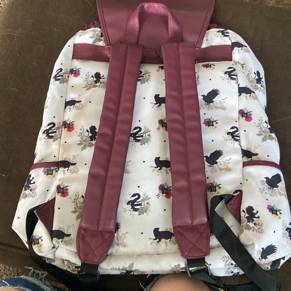 Harry Potter Loungefly canvas drawstring backpack - Picture 4 of 4